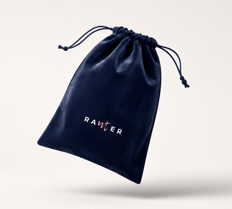 RAUTER velvet pouch