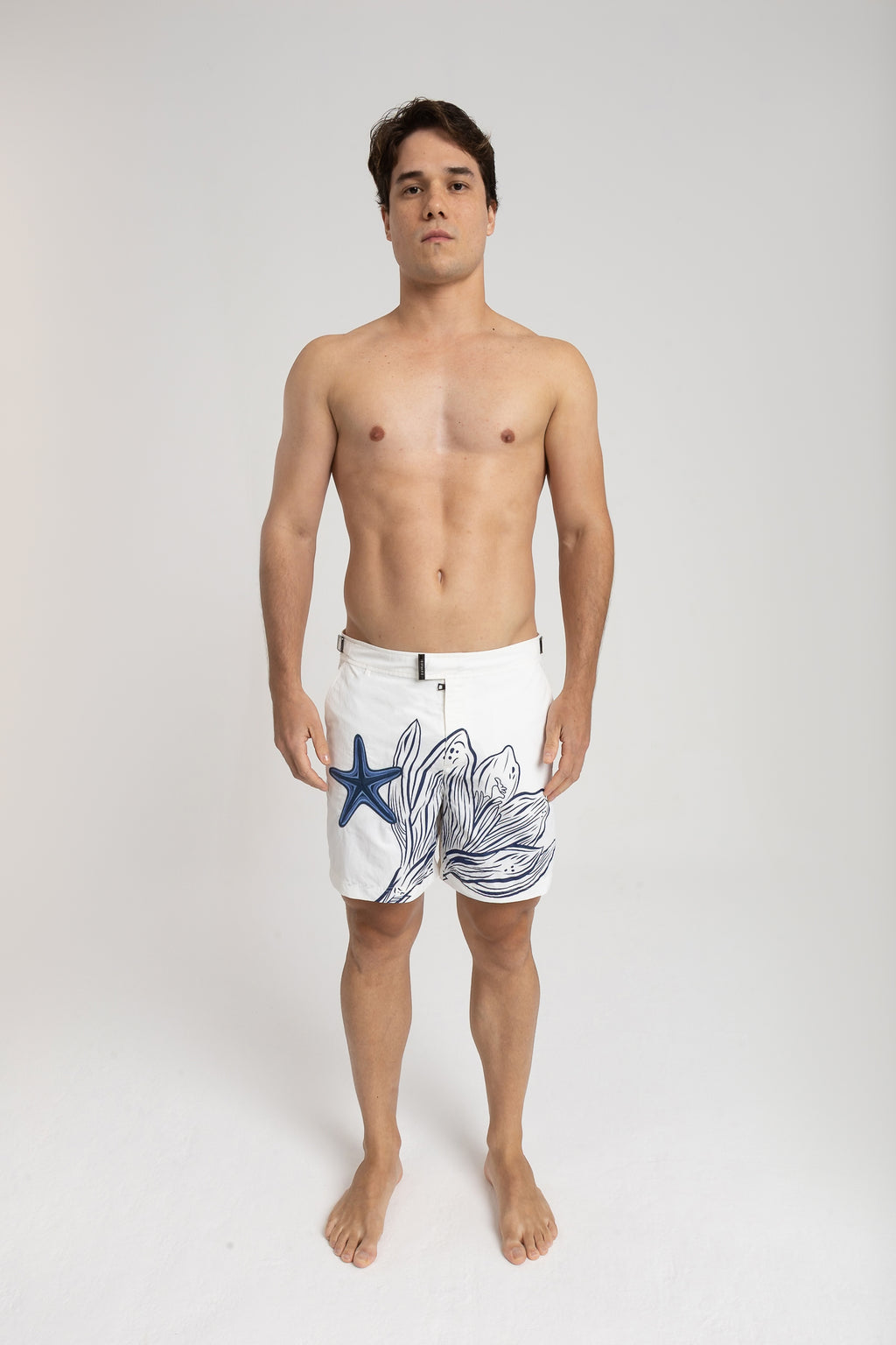 RAUTER MID STARFISH & FLOWER — SUBLIMATION WITH EMBROIDERY