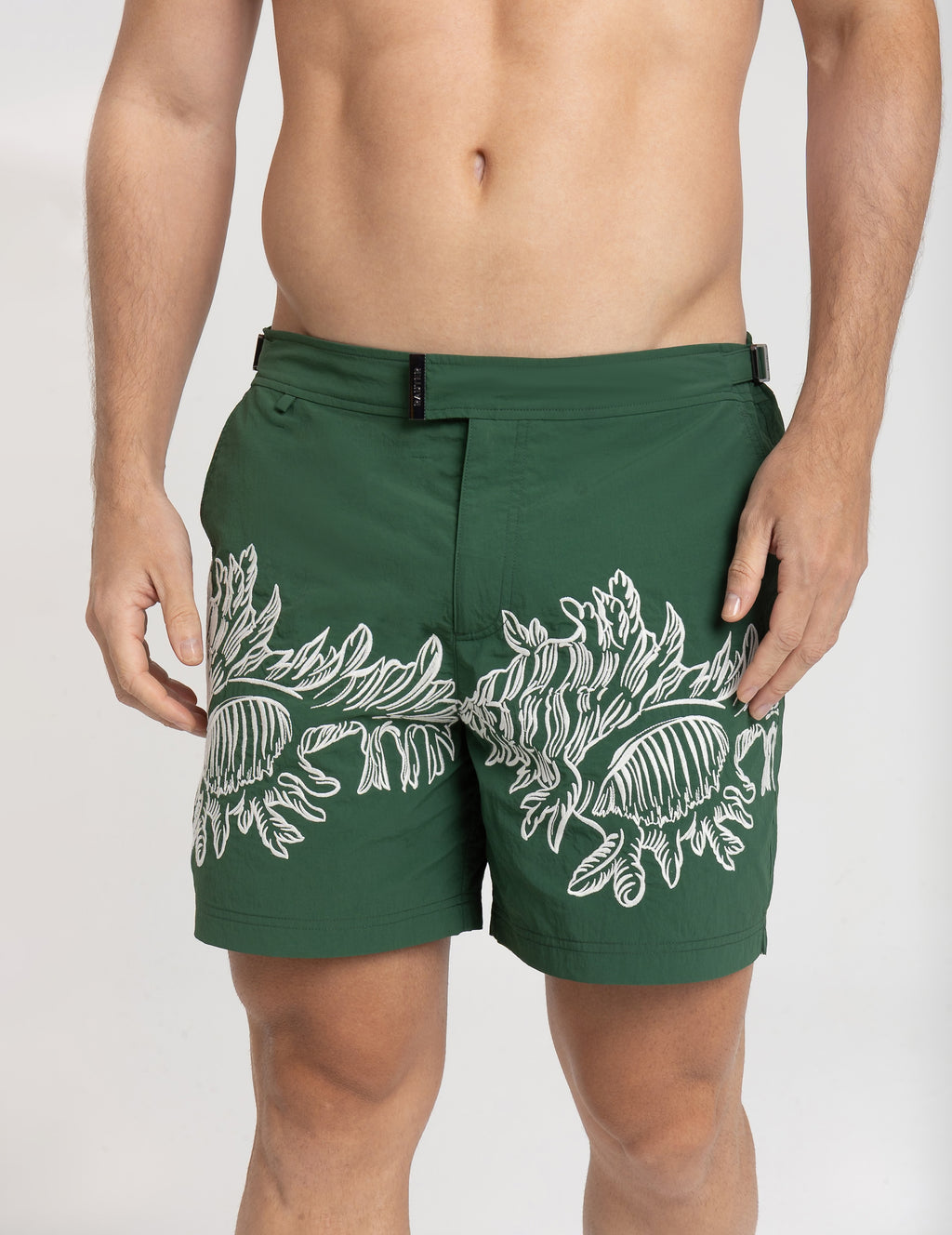 RAUTER MID CORALS — EMBROIDERY