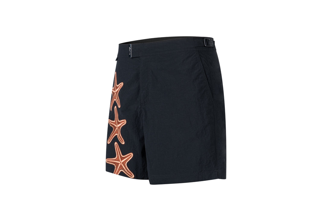 RAUTER Mid Three Starfish, men's swim shorts